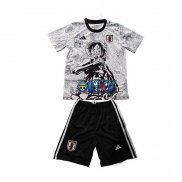 Maglia Giappone Anime Bambino 2025-2026 Bianco