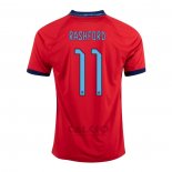 Maglia Inghilterra Giocatore Rashford Away 2022