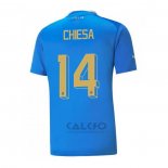 Maglia Italia Giocatore Chiesa Home 2022