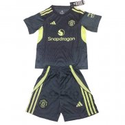 Maglia Manchester United Portiere Away Bambino 2025-2026
