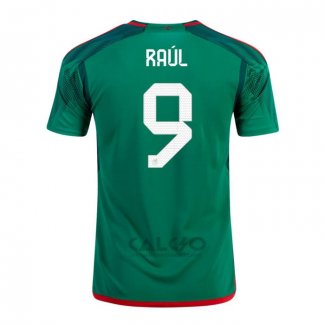 Maglia Messico Giocatore Raul Home 2022