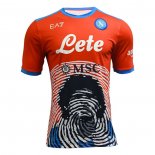 Maglia Napoli Maradona Special 2021-2022 Rosso