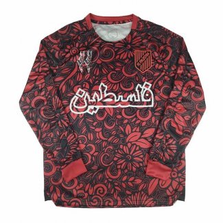 Maglia Palestina Special Manica Lunga 2025-2026 Rosso