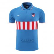 Maglia Polo Atletico Madrid 2022-2023 Blu