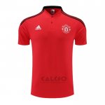 Maglia Polo Manchester United 2022-2023 Rosso