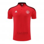 Maglia Polo Manchester United 2022-2023 Rosso