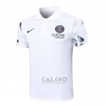 Maglia Polo Paris Saint-Germain 2024-2025 Bianco