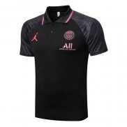 Maglia Polo Paris Saint-Germain Jordan 2022-2023 Nero