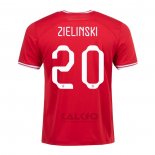 Maglia Polonia Giocatore Zielinski Away 2022