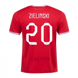 Maglia Polonia Giocatore Zielinski Away 2022