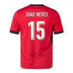 Maglia Portogallo Giocatore Joao Neves Home 2024