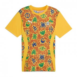 Maglia Prematch Ghana 2024 Giallo