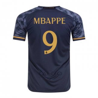 Maglia Real Madrid Giocatore Mbappe Away 23-24