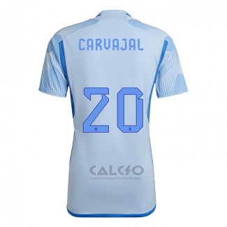 Maglia Spagna Giocatore Carvajal Away 2022