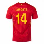 Maglia Spagna Giocatore Laporte Home 2024