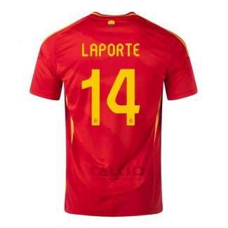 Maglia Spagna Giocatore Laporte Home 2024
