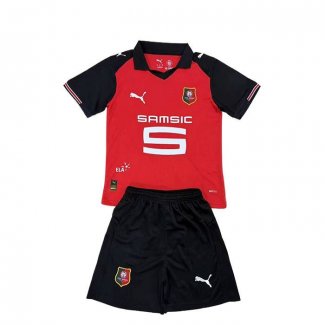 Maglia Stade Rennais Home Bambino 2025-2026