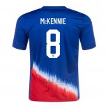 Maglia Stati Uniti Giocatore Mckennie Away 2024