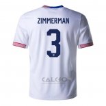 Maglia Stati Uniti Giocatore Zimmerman Home 2024