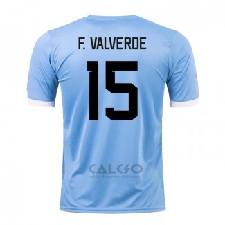 Maglia Uruguay Giocatore F.valverde Home 2022