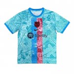 Maglia FC Barcellona Special 2025-2026 Blu Rosso Thailandia