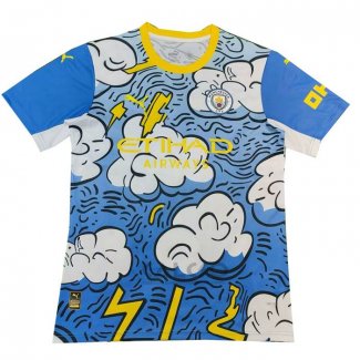 Maglia Manchester City Special 2024-2025 Blu Thailandia