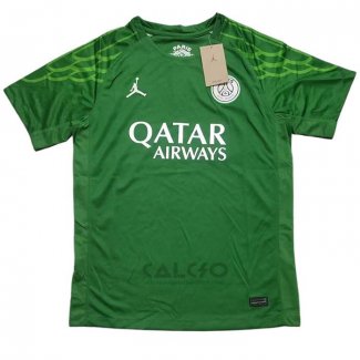 Maglia Paris Saint-Germain Portiere 2025-2026 Verde Thailandia