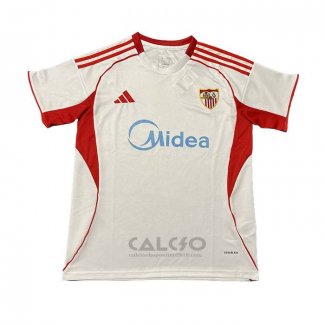 Maglia Sevilla FC Fc Home 2025-2026 Thailandia