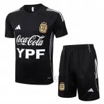 Tuta da Track Argentina Manica Corta 2025-2026 Nero - Pantaloncini