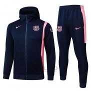 Tuta da Track FC Barcellona 2025-2026 Nero Rosa