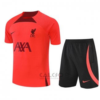 Tuta da Track Liverpool Manica Corta 2022-2023 - Pantaloncini