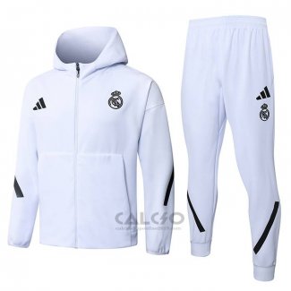 Tuta da Track Real Madrid 2025-2026 Bianco