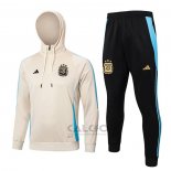 Tuta da Track di Felpa Argentina Bambino 2024-2025 Giallo
