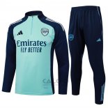 Tuta da Track di Felpa Arsenal Bambino 2025-2026 Verde
