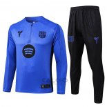Tuta da Track di Felpa FC Barcellona 2025-2026 Blu Purpura