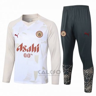 Tuta da Track di Felpa Manchester City 2024 Giallo