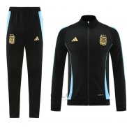Tuta da Track di Giacca Argentina 2024-2025 Nero