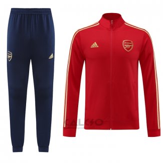 Tuta da Track di Giacca Arsenal 2023-2024 Rosso