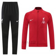 Tuta da Track di Giacca Liverpool 2022-2023 Rosso