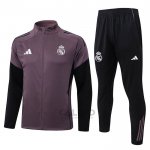 Tuta da Track di Giacca Real Madrid 2026-2027 Purpura