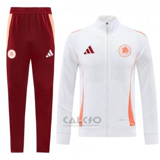 Tuta da Track di Giacca Roma 2024-2025 Bianco