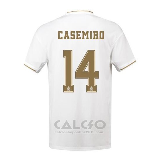 Maglia Real Madrid Giocatore Casemiro Home 2019-2020